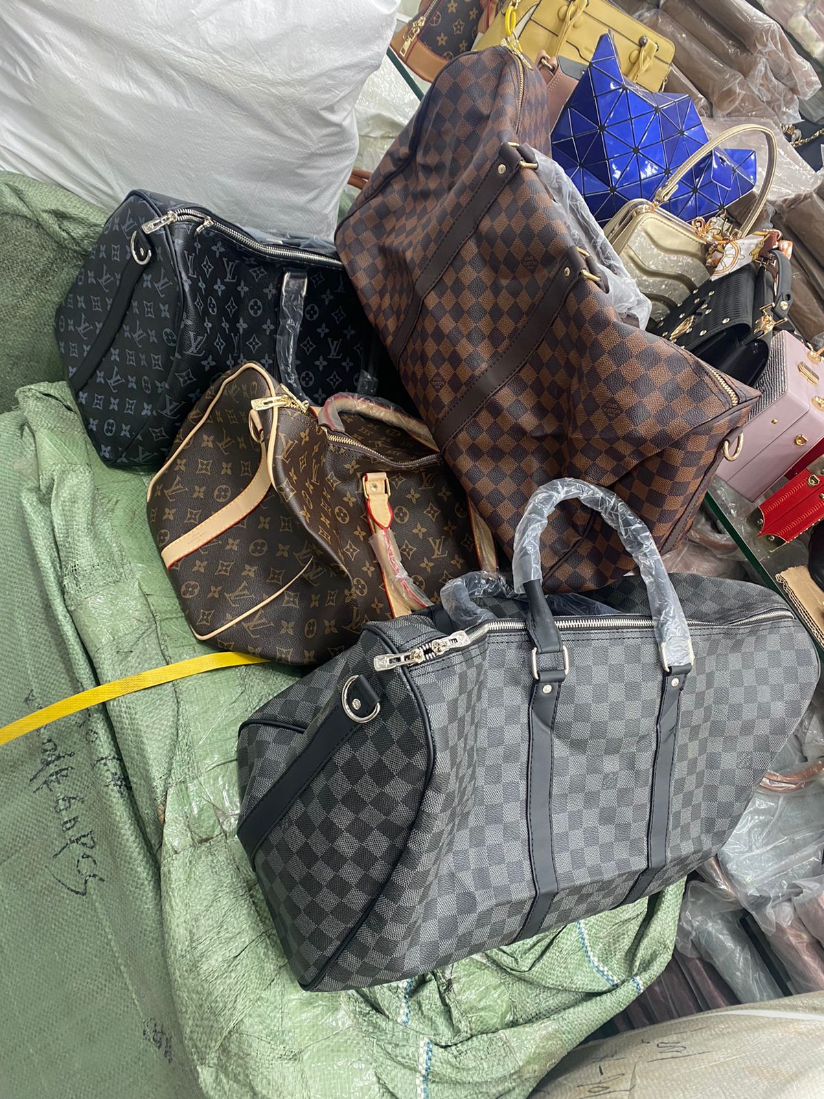 Lv Celebrity Duffle - Sling and Bling