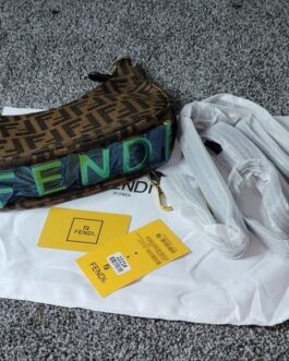 Fendi Initial Baguette + Box + Bills : Made on Absoute Canvas~Leather