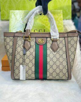 Gucci monogram handbag : 7 x 9 inches