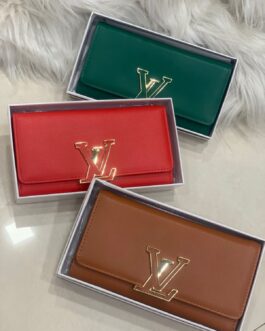 Louis Vuitton leather Wallet + Box