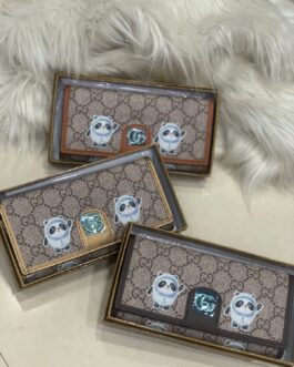 Gucci x Panda Big Fold Wallet + Box