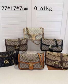 Gucci Blondie chained shoulder bag + crossbody