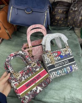Dior inspired mini handbag 5×4 inches + BroadStrap