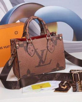 Louis Vuitton mini Tote :  12×8 inches