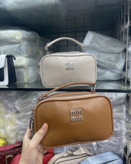 Min Min City Style Multi Zipper Handbag + Crossbody