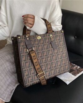 Fendi Monogram Tote Bag + Broadstrap