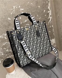 Fendi Monogram Tote Bag + Broadstrap