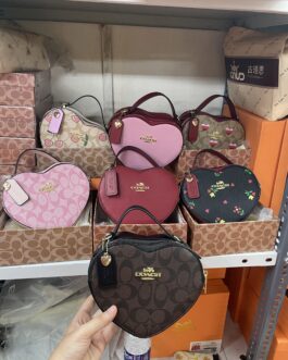 Coach Limited Addition Heart Bag : BOX + BILLS + TAGS