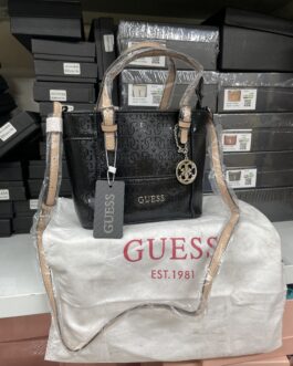 Guess Monogram Handbag + crossbody (hidden gem)