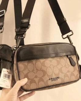 Coach Graham Crossbody : Men & Women : Box Packaging + Bills + Tags + Cover + BroadStrap