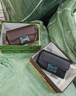 Oden Premium Leather Bag : Box Packaging + Belt