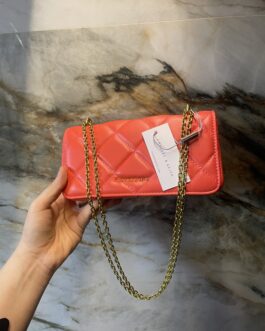 Puffer Charles & Keith Bag in RED : Only Dust Cover