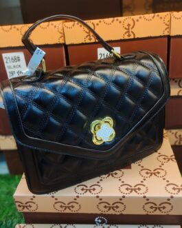 Calvin Premium Leather Bag : Box Packaging + Belt