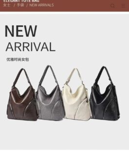 Premium Leather Tote + Backpack