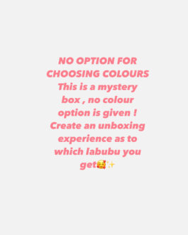 Labubu : Mystery Box with Full Packaging + Bag Charm Hook