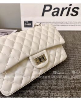 Quilted Shoulder Bag + Crossbody Bag : 9 x 5 inches