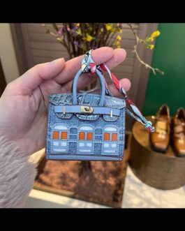 Herms Mini Bag + Bag Charm (Premium Quality)