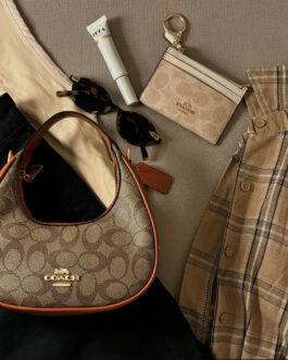 Coach Premium Hobo Handbag + Crossbody: Box Packaging + Tags