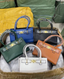 Versace Well Structured Handbag + Belt
