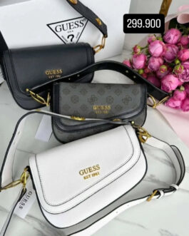Guess Originals : Saddle Bag + G Shoulder Belt + Crossbody Belt + Box Packaging + DustCover