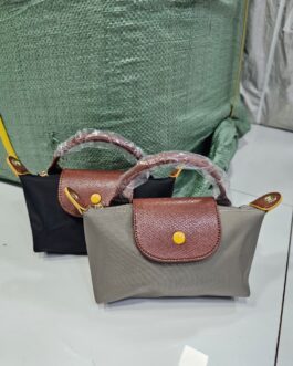 Long Champ Mini Handbag + Crossbody Bag