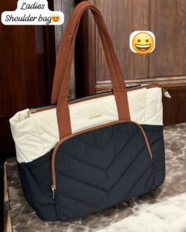 Lightweight Puffy Tote Bag : 15.6” x  17.3 inches
