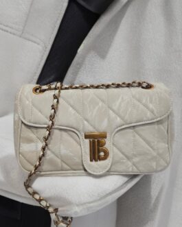 White Marbel BB Crossbody + Shoulder Bag
